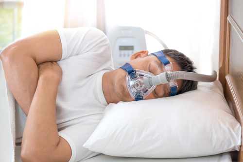 Happy,And,Healthy,Senior,Man,Wearing,Cpap,Mask,Sleeping,Smoothly